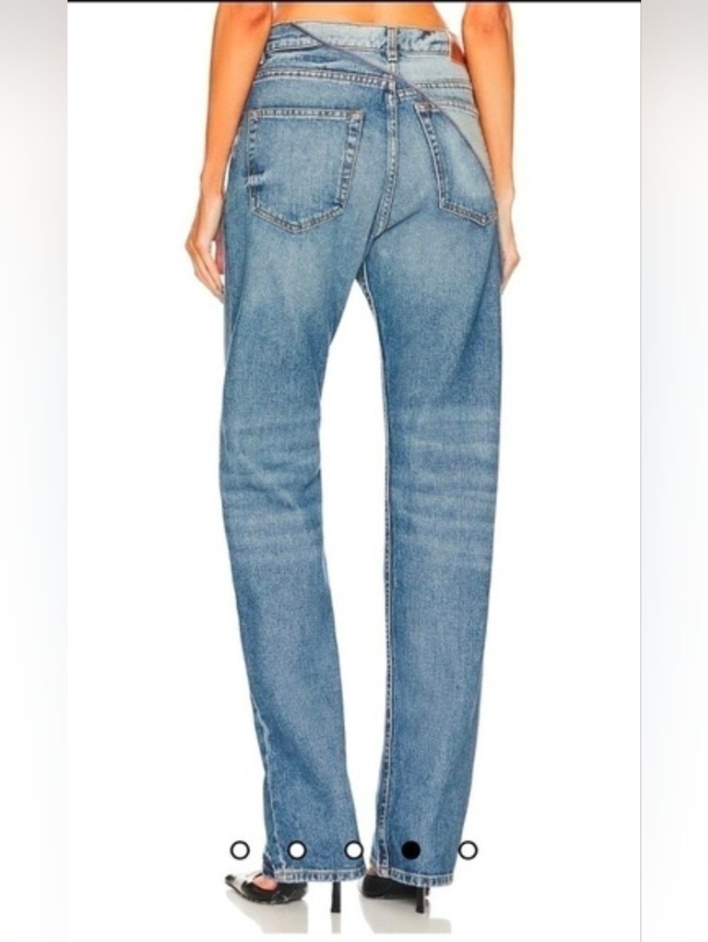 EB DENIM Gemini Zipper Jeans 26 EUC - Picture 6 of 9
